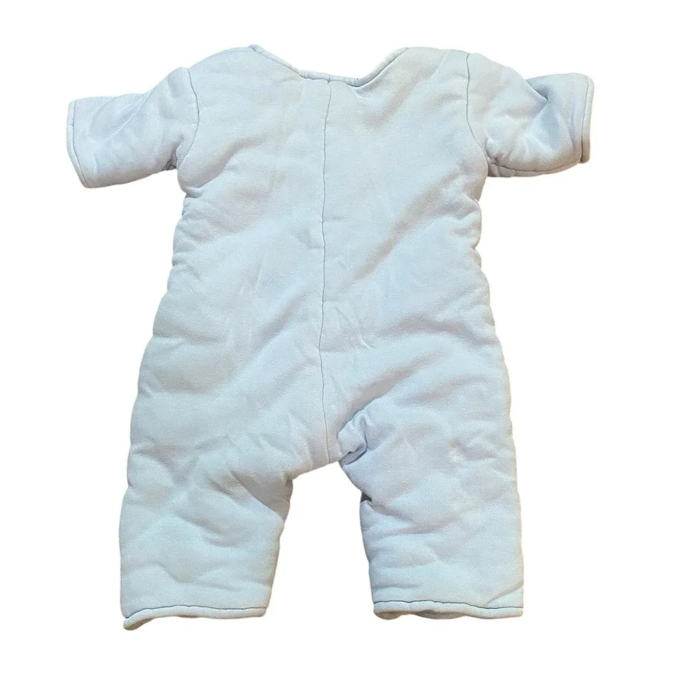 Baby Merlin's Magic Sleepsuit Blue Baby Sleep Suit Swaddle Transition 3-6 Months